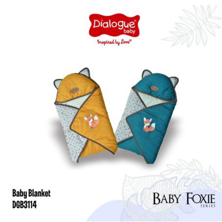 Dialogue Baby Blanket Baby Foxie Series