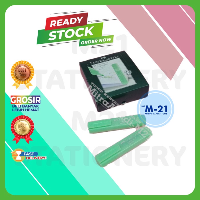 

STABILO FABERCASTELL TEXTLINER 46 PASTEL LIGHT GREEN 154666