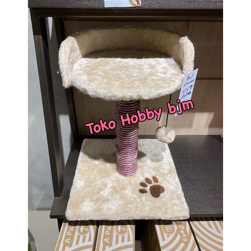 Garukan kucing cat tree kottur - kasur kucing mainan cakaran cat toy toys rumah