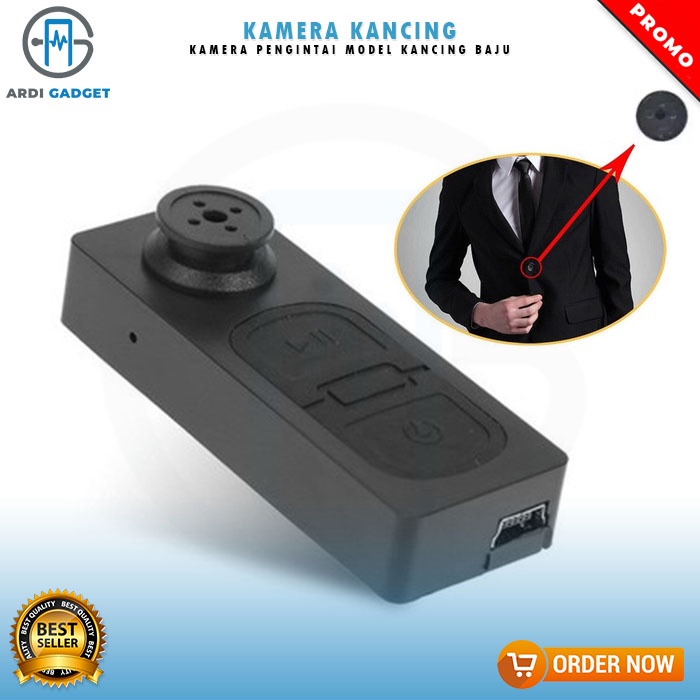 SPY CAM MODEL KANCING BAJU KAMERA PENGINTAI KANCING BENTUK KANCING PAKAIAN SPY CAMERA CLOTH HIDDDEN 
