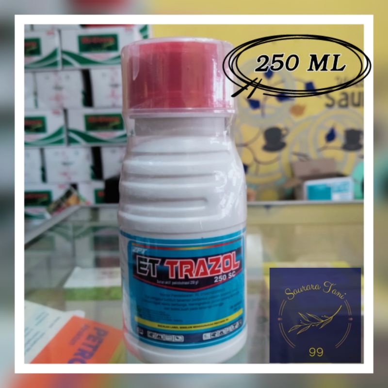 ET - Trazol Zat Pengatur Tumbuh 250SC 250 ML || Bahan Aktif : Paklobutrazol 250 g/l