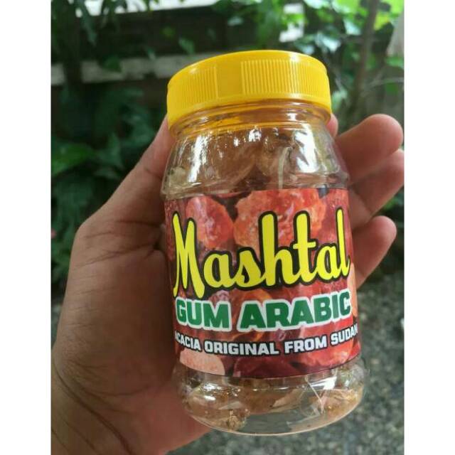 Gum Arabic Kristal Original dari Sudan 200 gr