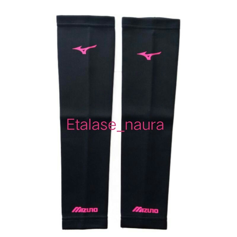 Manset Lengan Tangan Mizuno Olahraga Voli Volly Satu Pasang Elastis Spandek Lycra