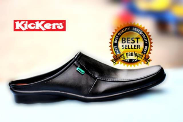 Sandal Bustong Selop Casual Pria Cowok Laki - Laki kickers