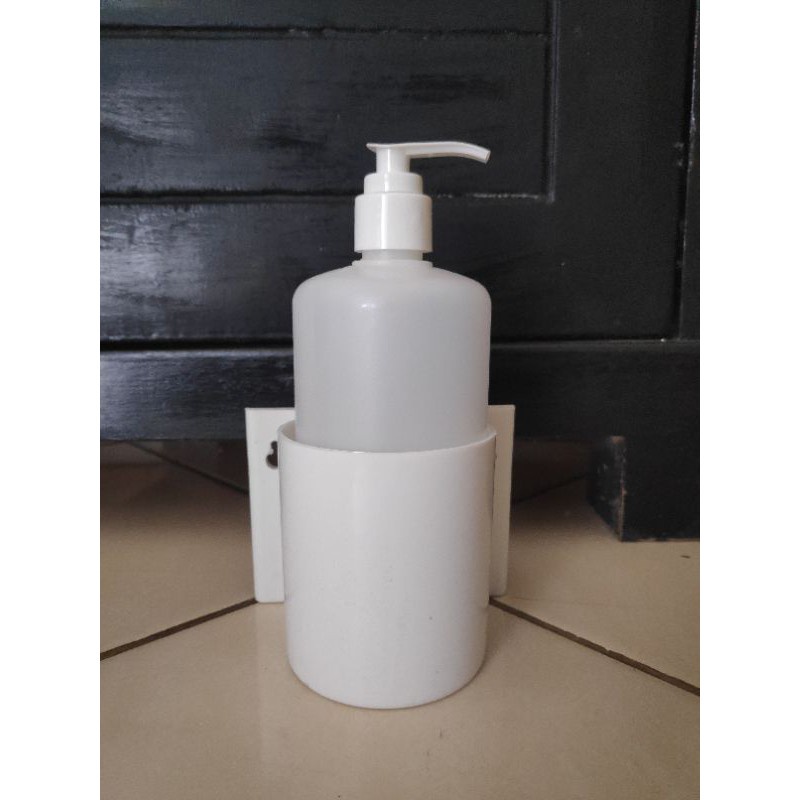 Bracket Handsanitizer | Bracket Dinding &  Botol Pump 500ml