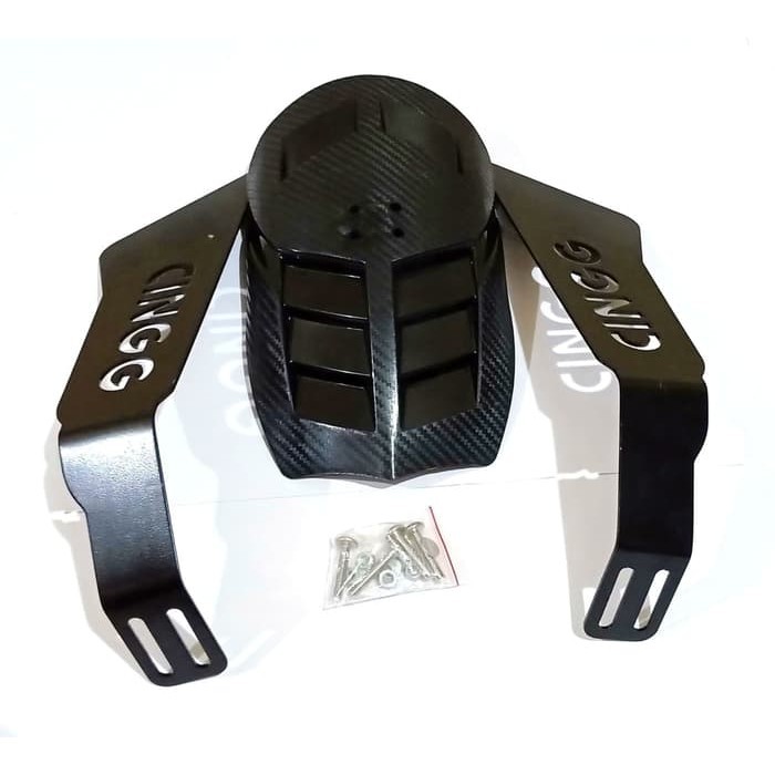 Mudguard Motor Custom Matic Bebek Kopling Cingg Universal Semua Motor Mud Guard Mudflap Spakbor