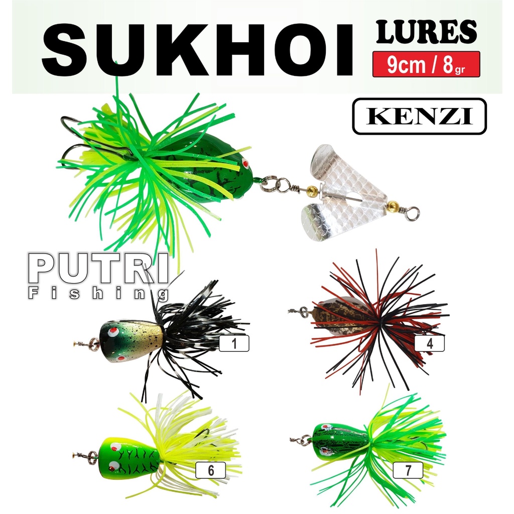 KENZI SUKHOI LURES 90mm 7.6gr