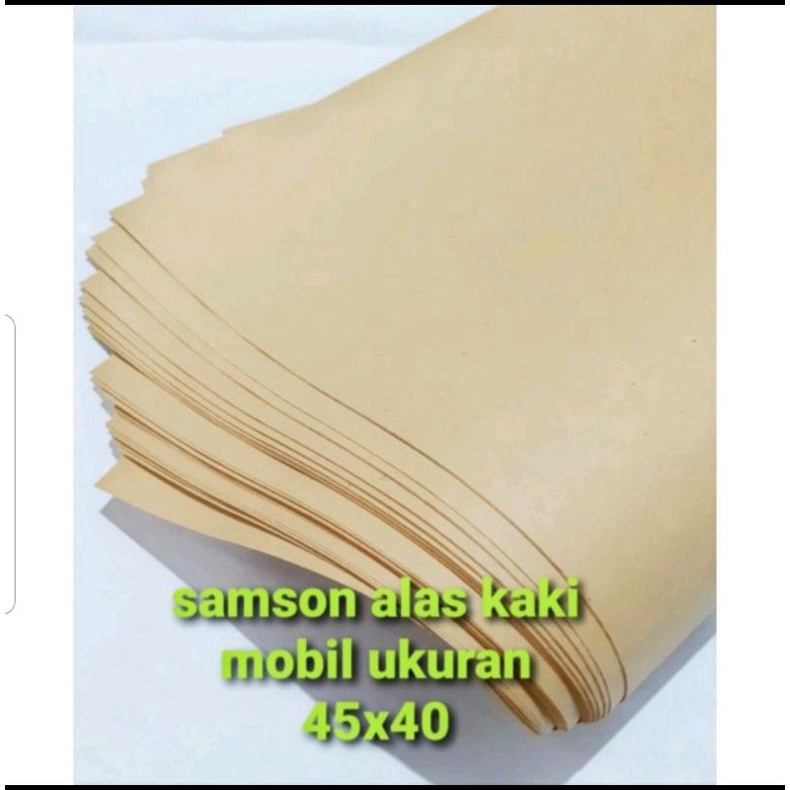

kertas alas kaki mobil/isi 30lembar/samson 80gr/uk45x40cm/uk30x40/kertas untuk membungku uk60x45cm