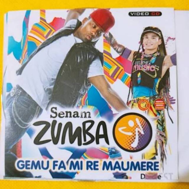 Kaset TERLARIS VCD senam aerobic ZUMBA gemu ma mire maumere -TERLARIS VCD senam