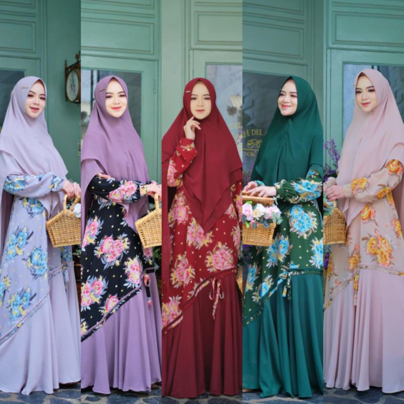 GAMIS NAZWA SYARI DESIGN BY KANAYA