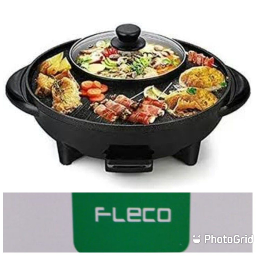 medan elektronik panci hotpot steamboat shabu grill electric