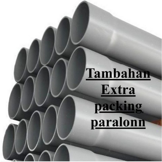 

Tambahan Extra Packingan Paralon Pipa Supaya Aman