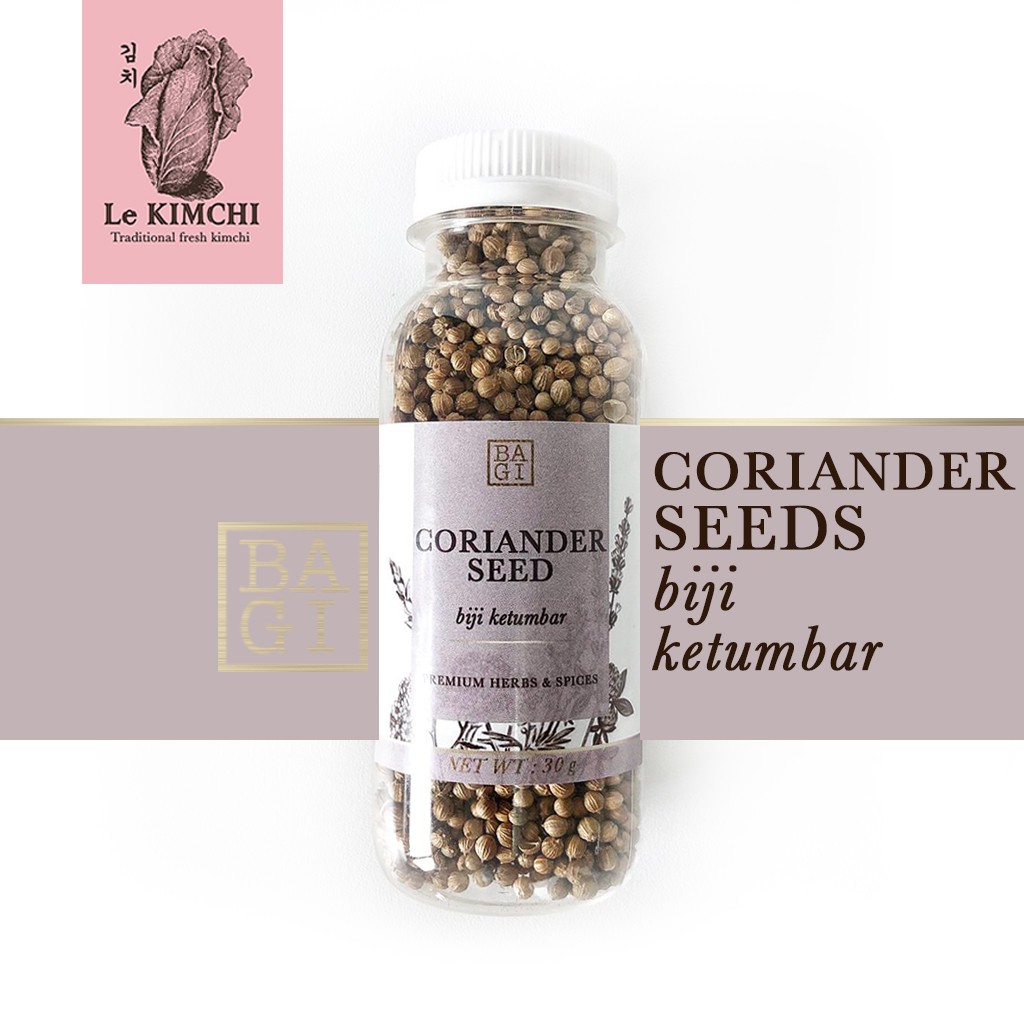 

Biji Ketumbar PREMIUM - Coriander Seeds - BAGI