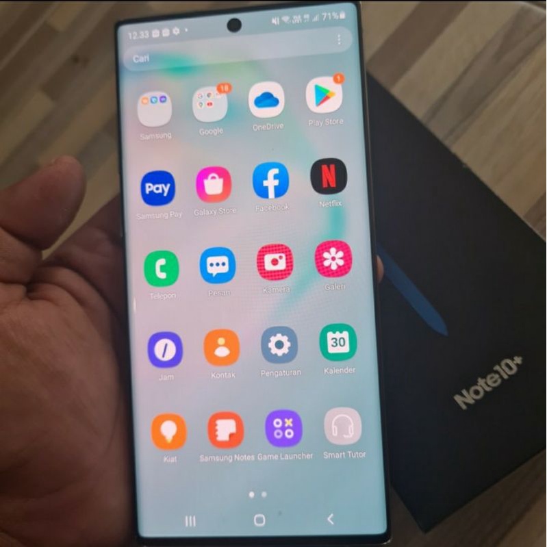 samsung note 10plus 12/256GB fullset SEIN