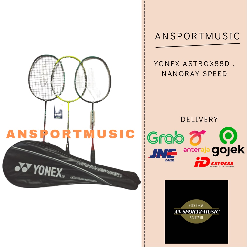 Raket Badminton Astrox 88D Premium (Free Tas & Senar)