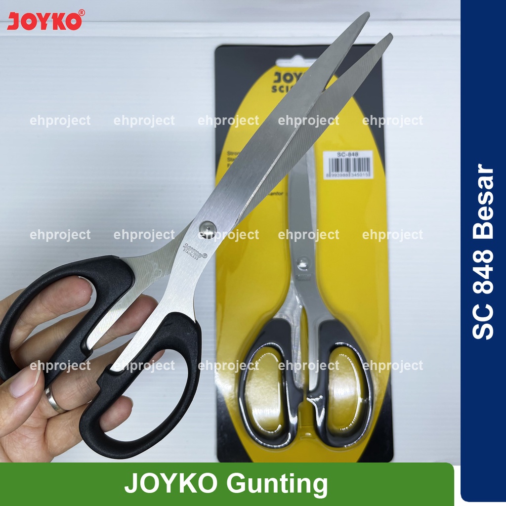 

JOYKO Gunting Sedang Besar Stainless Steel ORI SC 838 SC 848