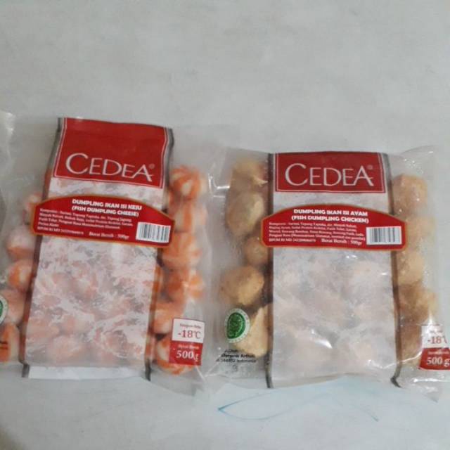 

Dumpling keju dan ayam cedea