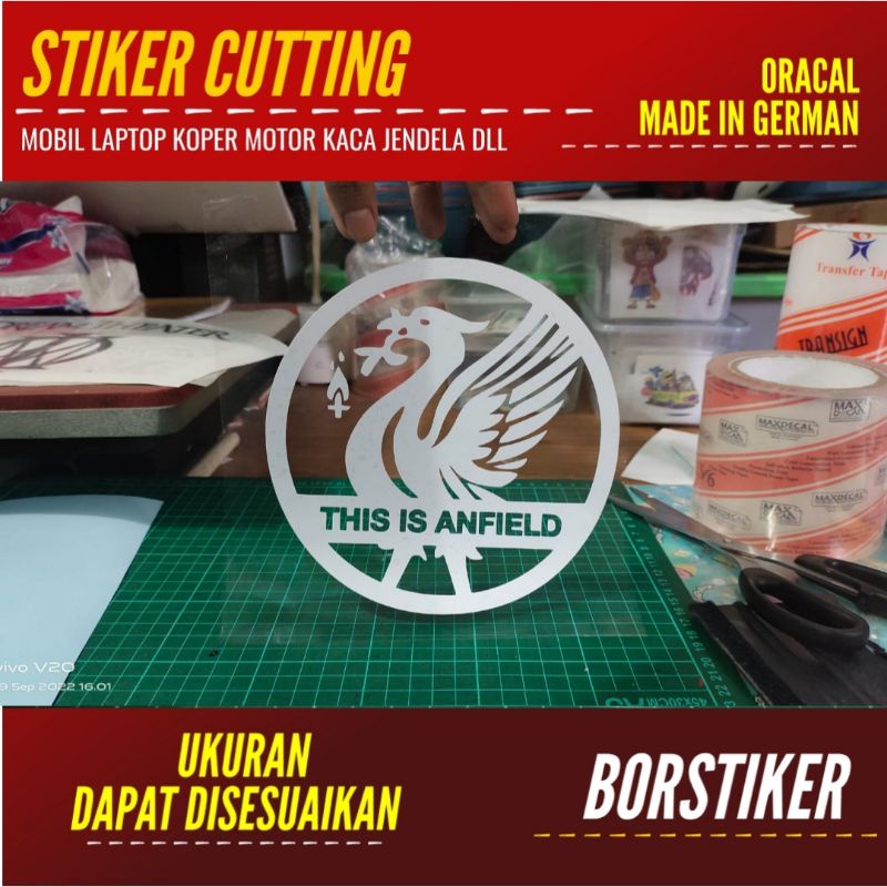 

STIKER LIVERPOOL 18 CM | STICKER CUTTING ANIME BRAND DLL