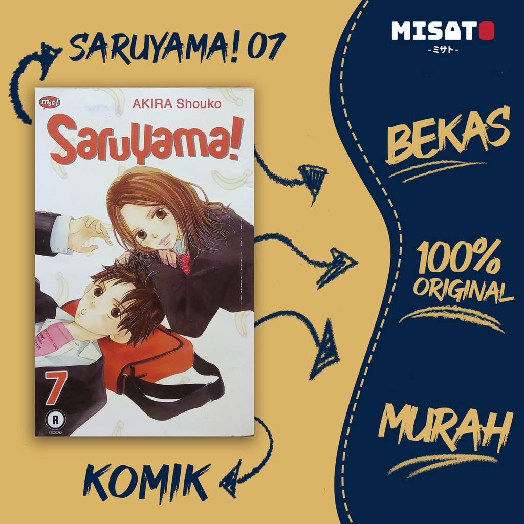 Saruyama, Vol. 07 by Akira Shouko  - BEKAS, ORIGINAL