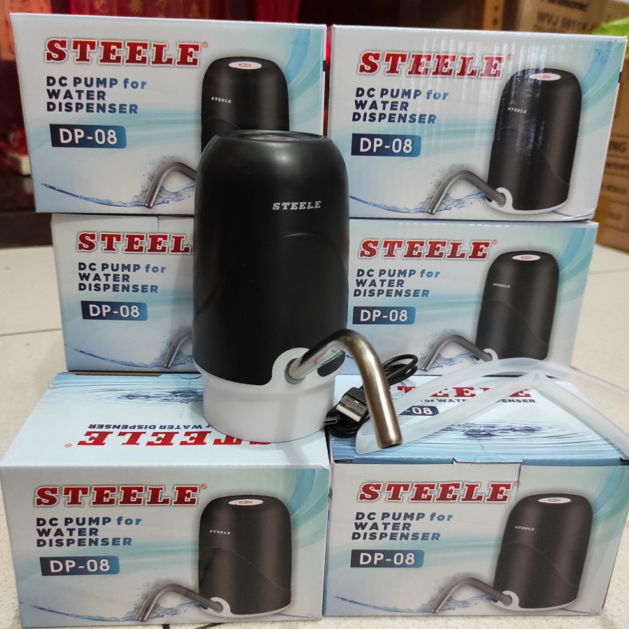 Pompa Galon Air Elektrik Steele / Water Pump Dispenser Electric