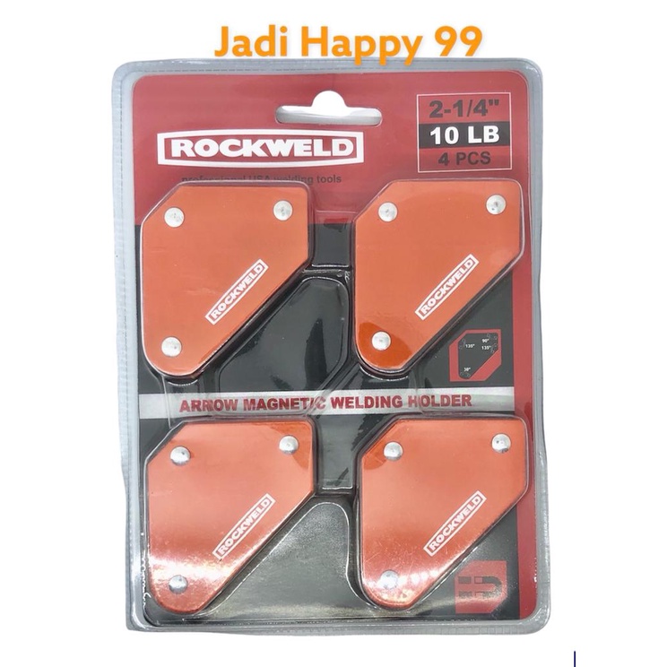 SIKU LAS MAGNET ISI 4 PCS / SIKU LAS MAGNET 2 1/4 INCHI / SIKU LAS MAGNET ROCKWELD / SIKU LAS MAGNET