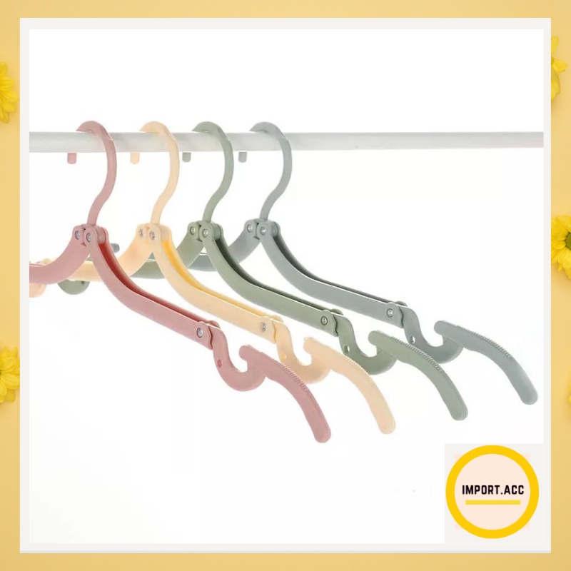 Hanger Baju Lipat Jemuran Portable Laundry Gantungan Baju Pakaian serbaguna multifungsi cucian