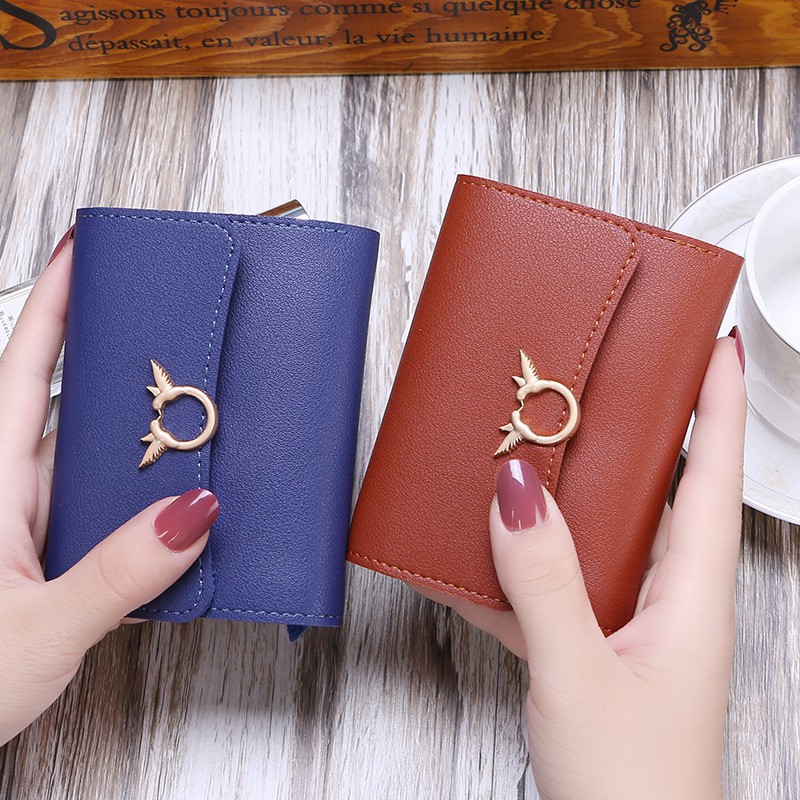 DOMPET PARAGRAF PENDEK DOMPET LIPAT FOREVER YOUNG DOMPET WANITA DOMPET KOREA