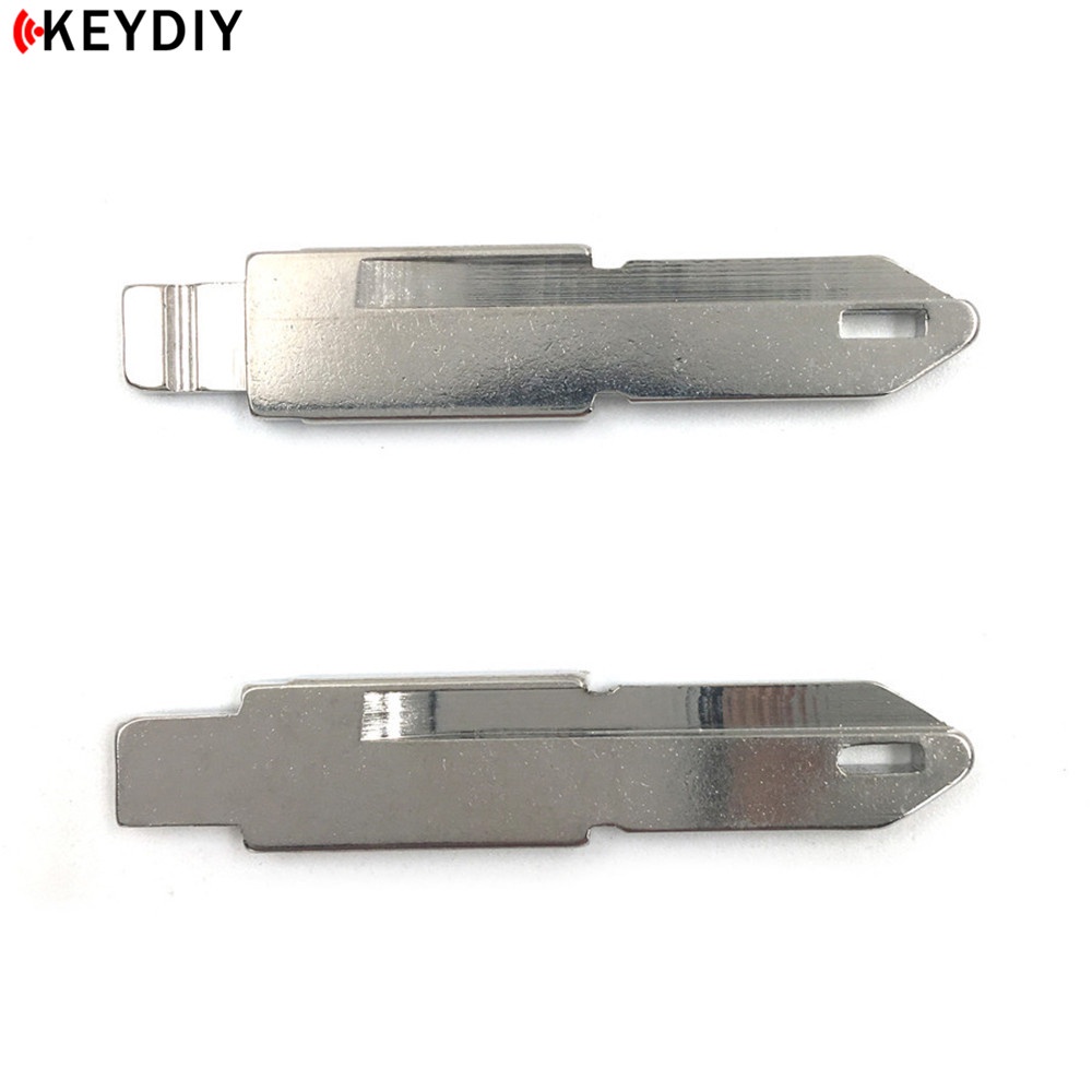 10pcs / lot Kunci Remote Mobil KD / JMD / VVDI Kosong Bahan Metal Model Flip 53# Ne72 Untuk Peugeot 206 Citroen C2 / 07 Picasso