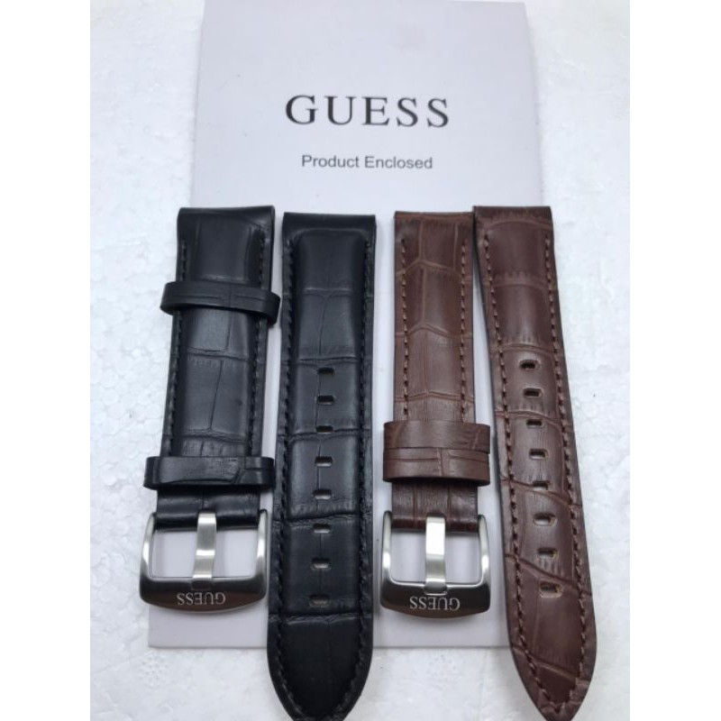 TALI JAM TANGAN KULIT  BUAT GUESS ORIGINAL