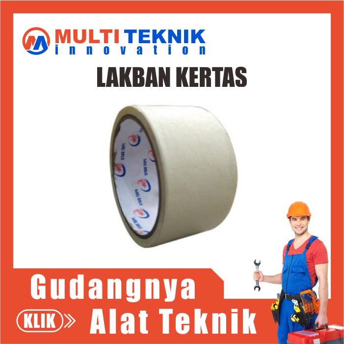 

Lakban Kertas Icolasi Selotip Solatip Solasi Kertas MT376