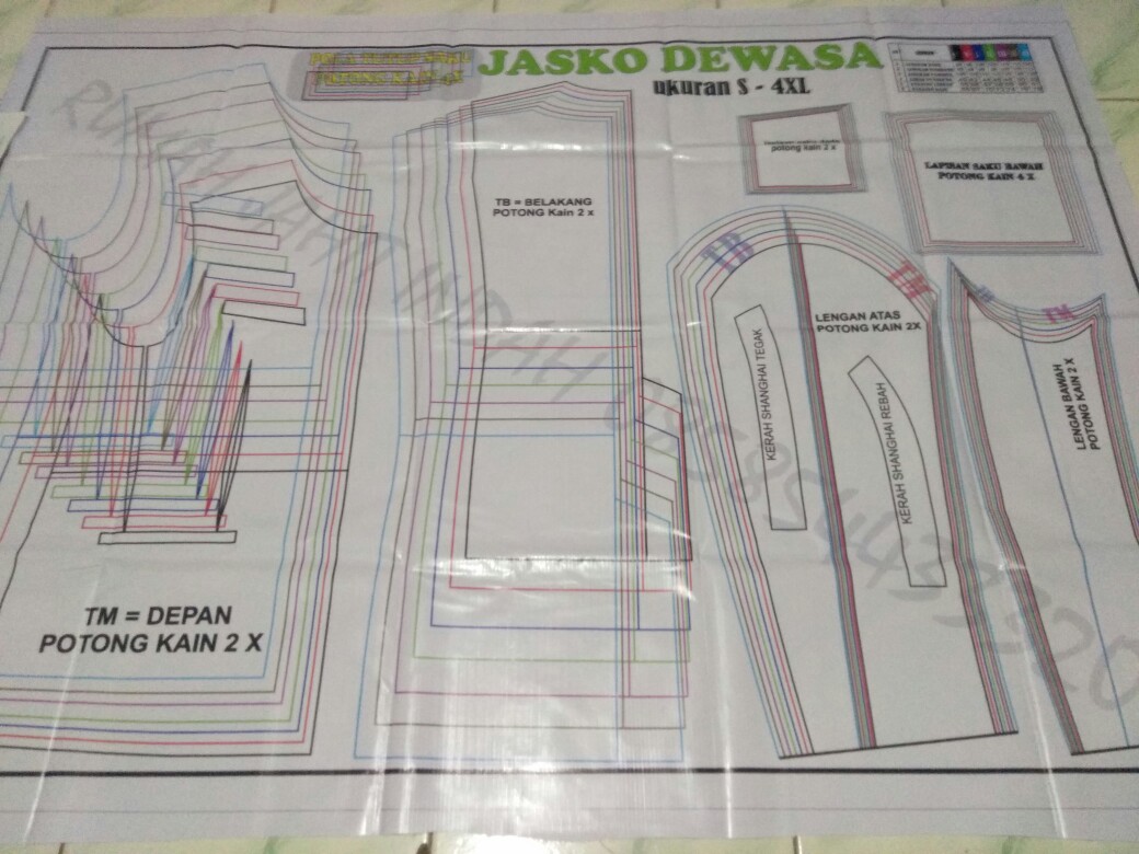 Pola Baju Jasko - Jual Jaskoko Kota Bogor Pondok Jasko ...