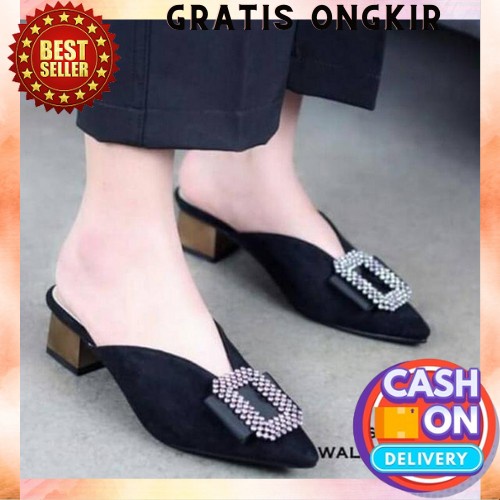 Hells Kerja Kantor Hells Terlaris Highheels Hak Tinggi Transparan Hak Tahu Wnta Sepatu High Hils Pre