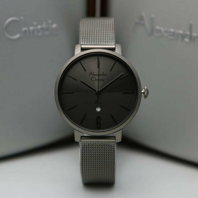 JAM TANGAN WANITA ALEXANDRE CHRISTIE AC 2751 GREY ORIGINAL GARANSI RESMI 1 TAHUN