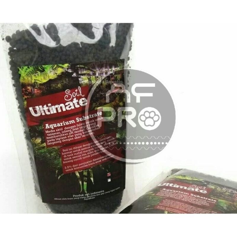 Media aquascpae aquarium substtrate ULTIMATE SOIL 1KG