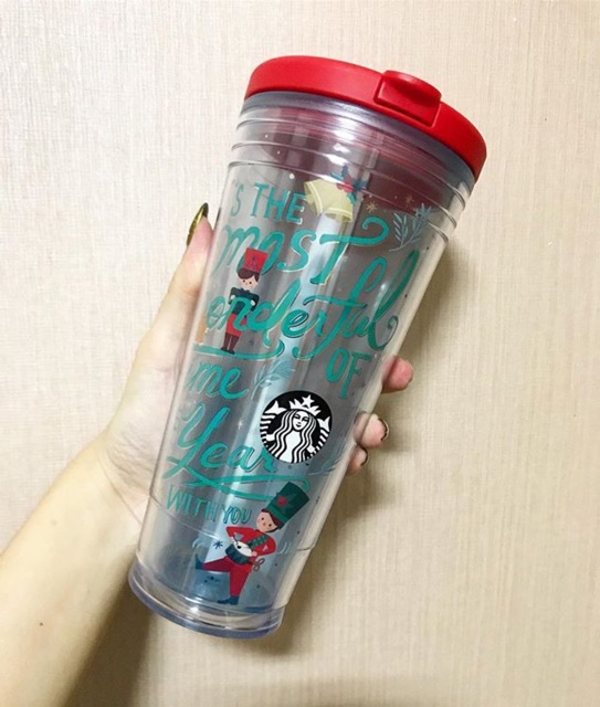 Starbucks Korea Pia Holiday Red Venti