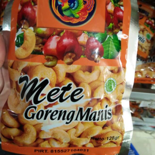 

128gr Kacang Mete Goreng Manis Ecer Grosir