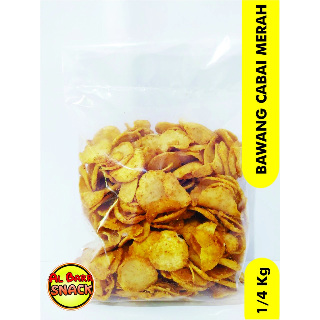 

Molring Keripik Setan Keripik Pedas 1/4 Kg Camilan Kiloan