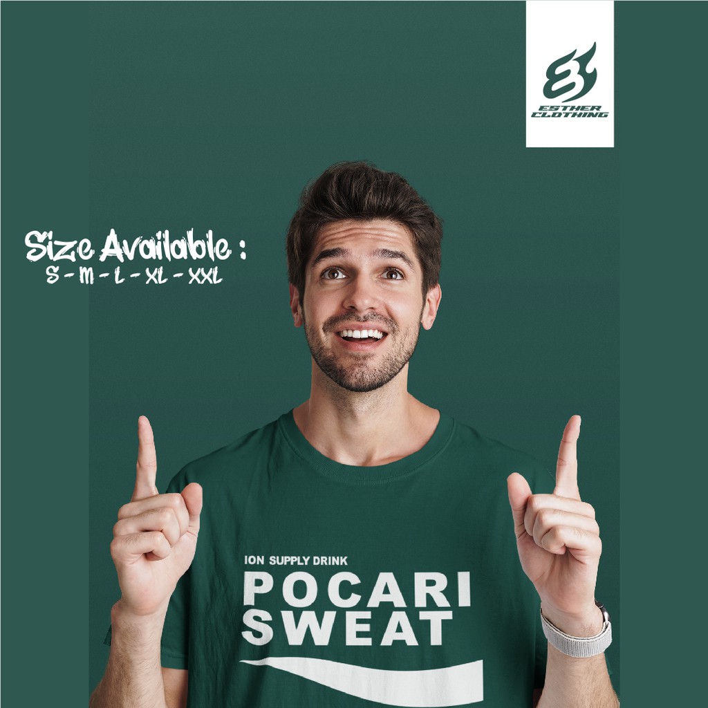 Kaos Baju Pocari Sweat -Esthercloth