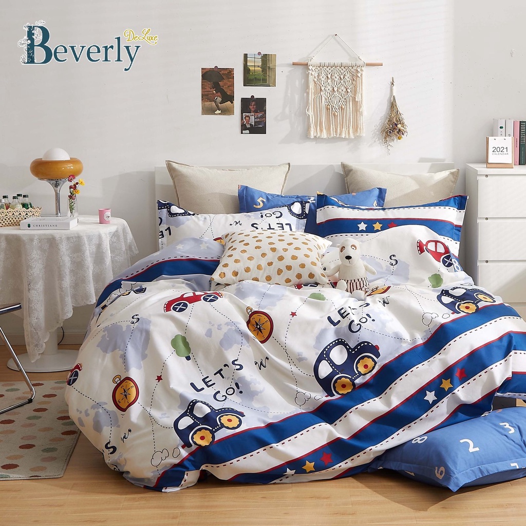 Sprei Anti Geser Bahan Premium Katun Lokal CVC  MOTIF ANAK ukuran 180x200 160 120 100