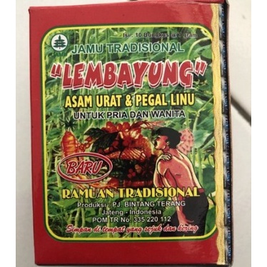 Jamu Tradisional Lembayung Serbuk Jamu Asam Urat & Pegal Linu