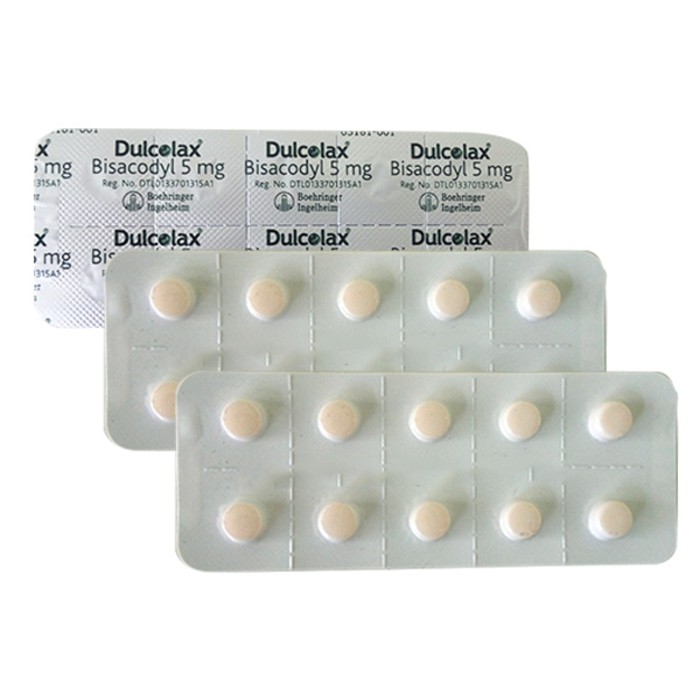 Dulcolax tablet 10's