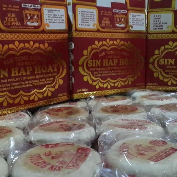 

Jual Kue Bulan Tiong Ciu Phia SIN HAP HOAT Original Coklat Duren Cempedak