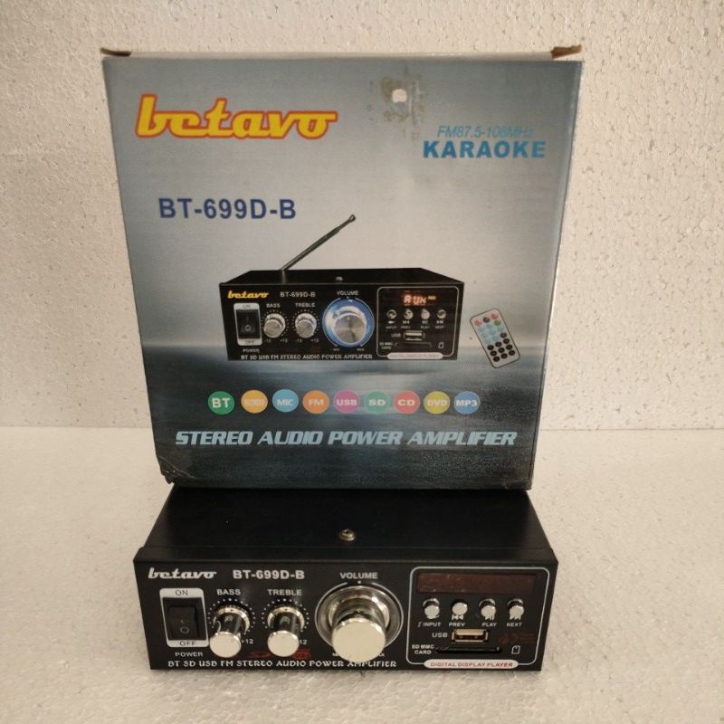 Ampli Betavo BT 699 D 1 Player Walet
