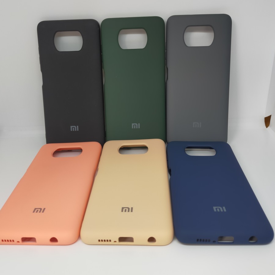 POCOPHONE X3 PRO POCO X3 PRO CASE SOFTCASE ORI LOGO RUBBER