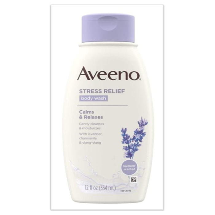 Ready Aveeno Stress Relief Body Wash - Aveeno Calms Relaxes Body Wash -354ml