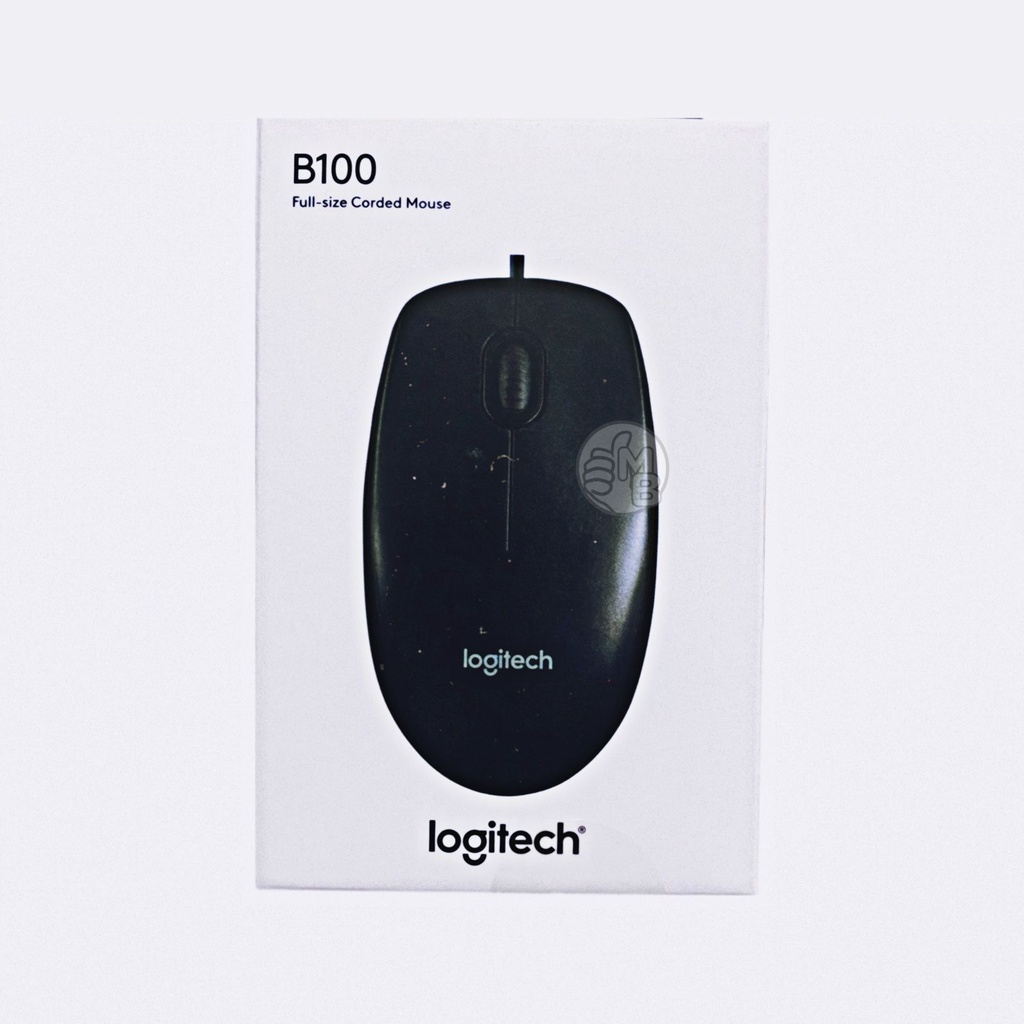 Logitech B100 Mouse Wired USB Original