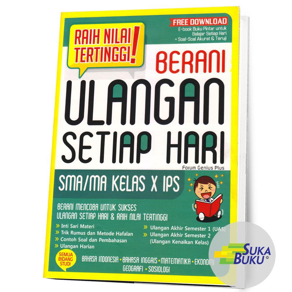 Suka Buku Raih Nilai Tertinggi Berani Ulangan Setiap Hari Sma Ma