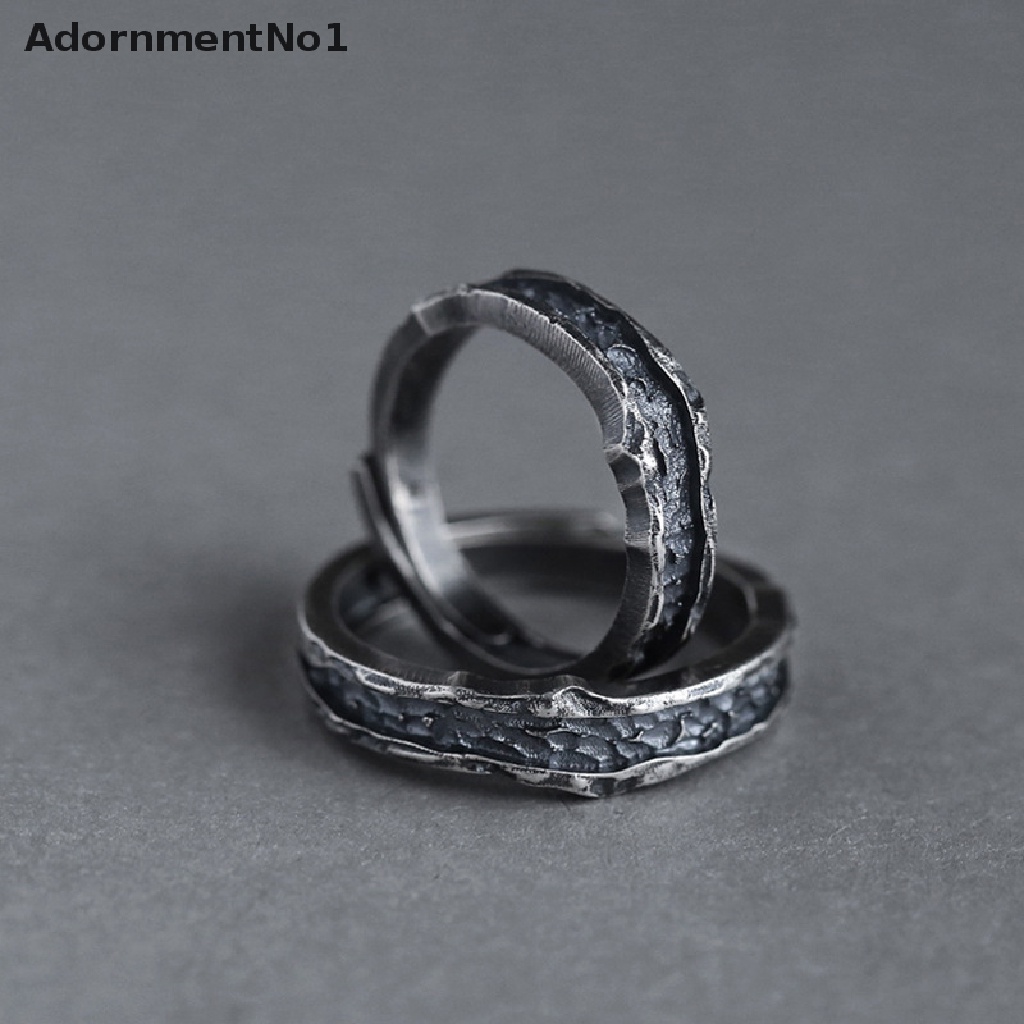 (AdornmentNo1) Cincin Handmade Gaya Retro Untuk Pria / Wanita