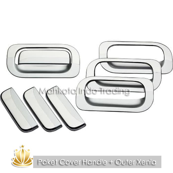 Paket Cover Handle + Outer Avanza Xenia Lama Old / New Full Chrome