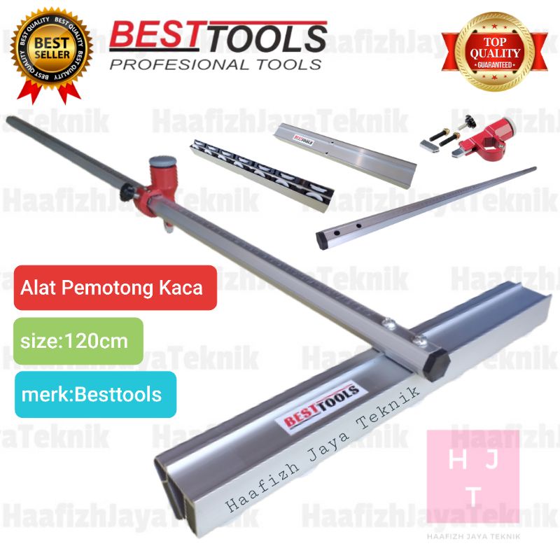T GLASS CUTTER 120cm / Alat Pemotong Kaca Lurus / Straight Glass Cutter T/Potong Kaca Tebal Original